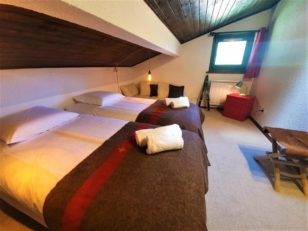 Chamonix superbe appartement vue Mont Blanc Extérieur photo