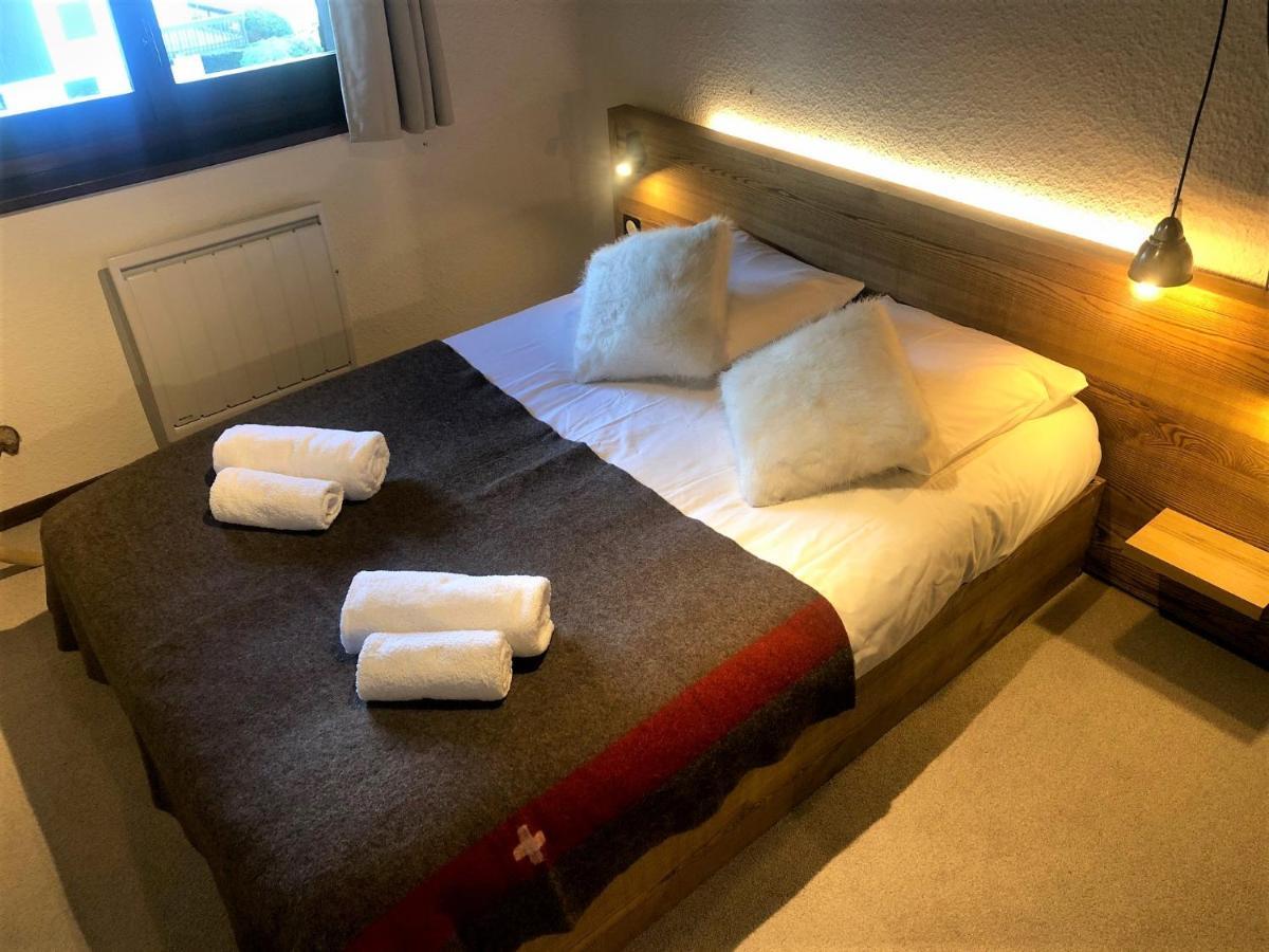 Chamonix superbe appartement vue Mont Blanc Extérieur photo