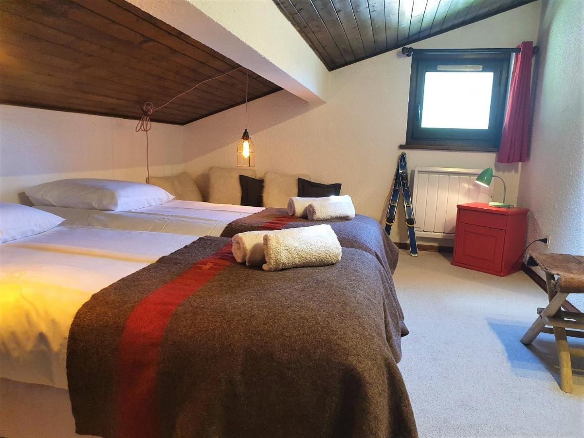 Chamonix superbe appartement vue Mont Blanc Extérieur photo